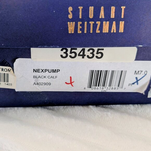 Sturt Weitzman Black Platform Pumps Size 7 - Picture 8 of 8